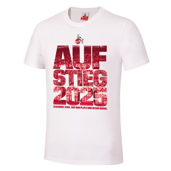 1. FC Köln - T-Shirt "Aufstieg 2025" Gr. XL